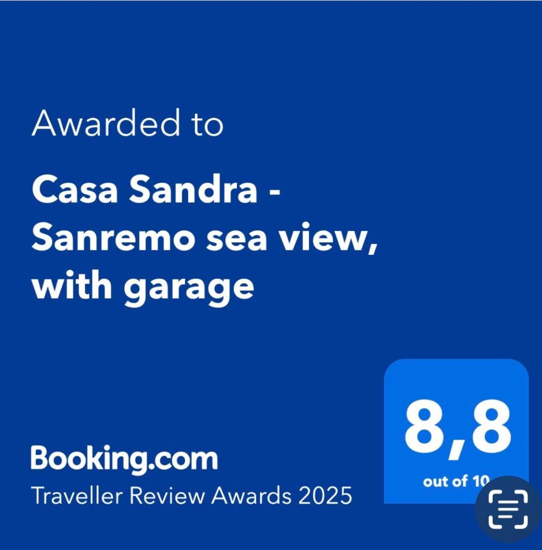Casa Sandra - Sanremo Sea View, With Garage Екстериор снимка